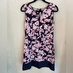 Tommy Hilfiger Floral Preppy Sleeveless Dress